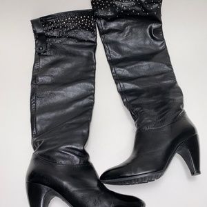 NURSACE Leather Boots Size 38